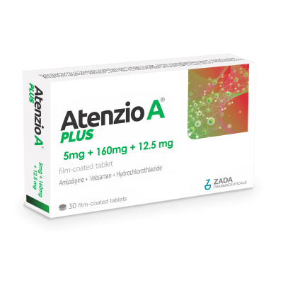Atenzio A Plus 5 mg  + 160 mg  + 12.5 mg 
